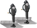 Trim Tabs Kit Lenco 12" x 12" Standard  w/Double Rocker Switch Kit 15103-104