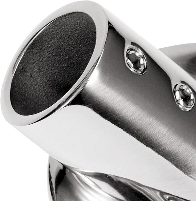 
60° Rectangle Base 7/8 Stainless Steel