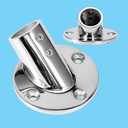 
60° Rectangle Base 7/8 Stainless Steel