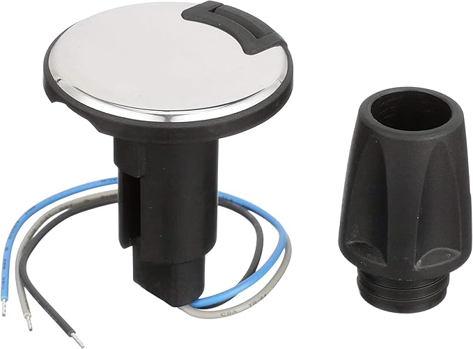 Anchor Light Round Base 3-PIN L/C Stainless Steel