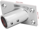 
60° Round Base 7/8 Stainless Steel