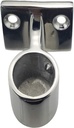 120° Fwd Rail FTG 1" Stainless Steel