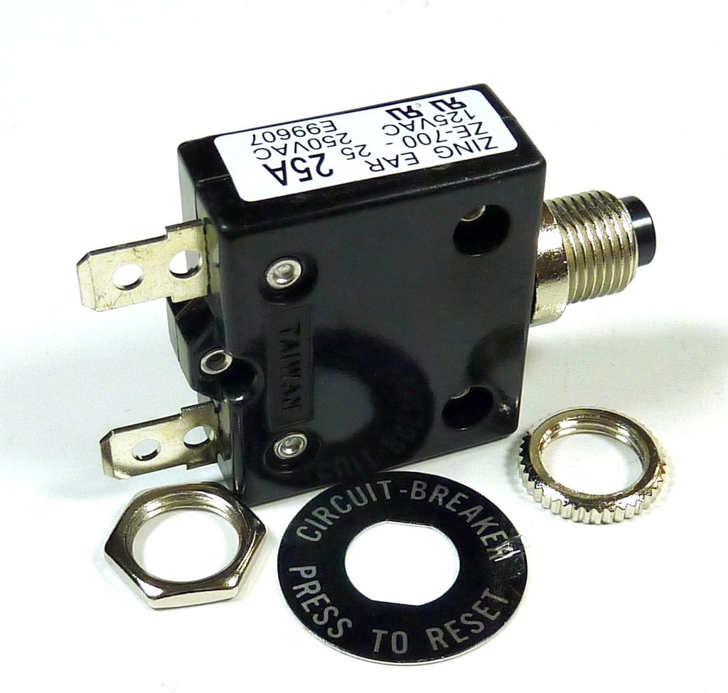 CIRCUIT BREAKER PUSH 25A 