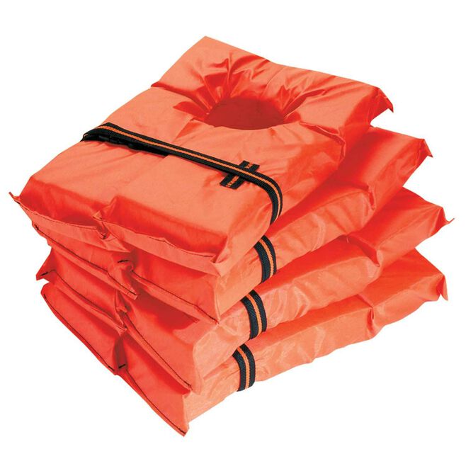 Life jacket 4-pack  Onyx  Type II Vests In Stowage Bag Adult