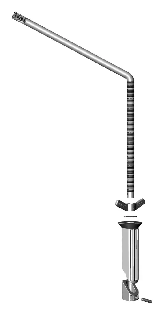 Magma Grill Mount Rod Holder