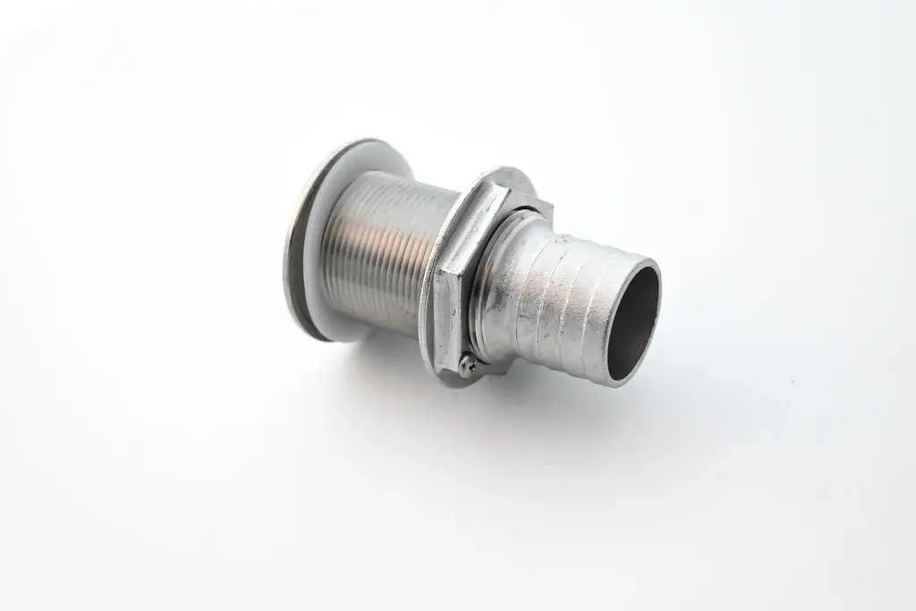 Stainless Steel Thru Hull for Hose 1-1/8"