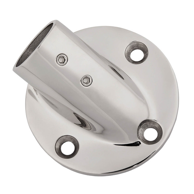 30° Round Base 1" Stainless Steel 