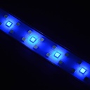 7" LED Contour Flex Light with Self Adhesive Backing, White and Blue