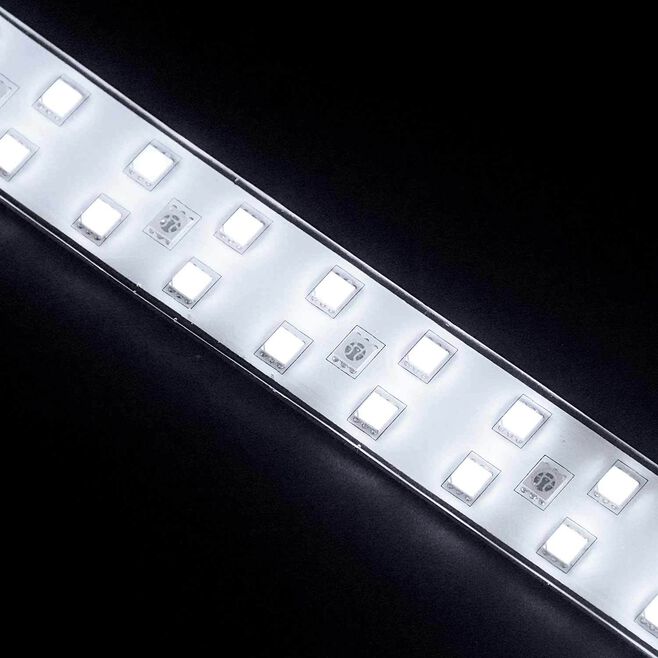 7" LED Contour Flex Light with Self Adhesive Backing, White and Blue