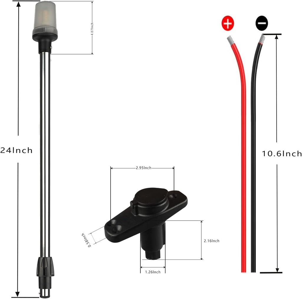 Anchor Light LED ALL AROUND LIGHT 24 IN