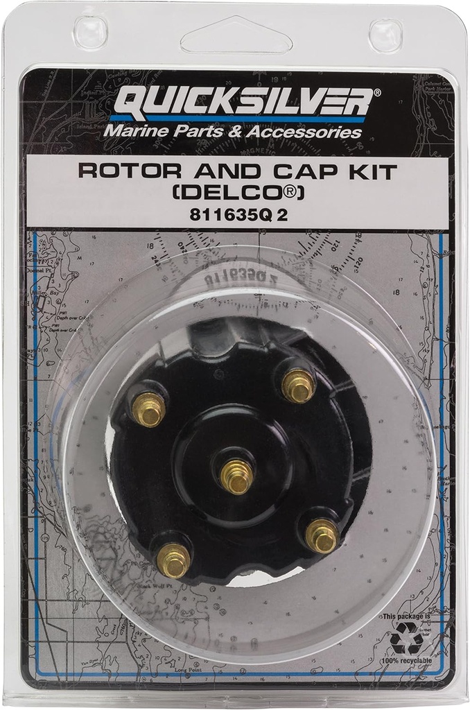 Cap and Rotor Kit  Mercruiser 3.0L (Quicksilver 811635Q2 )