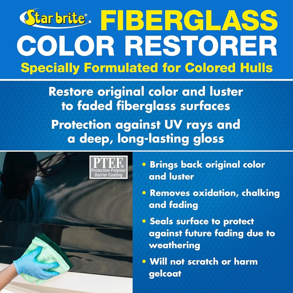 FIBERGLASS COLOR RESTORER 16 OZ