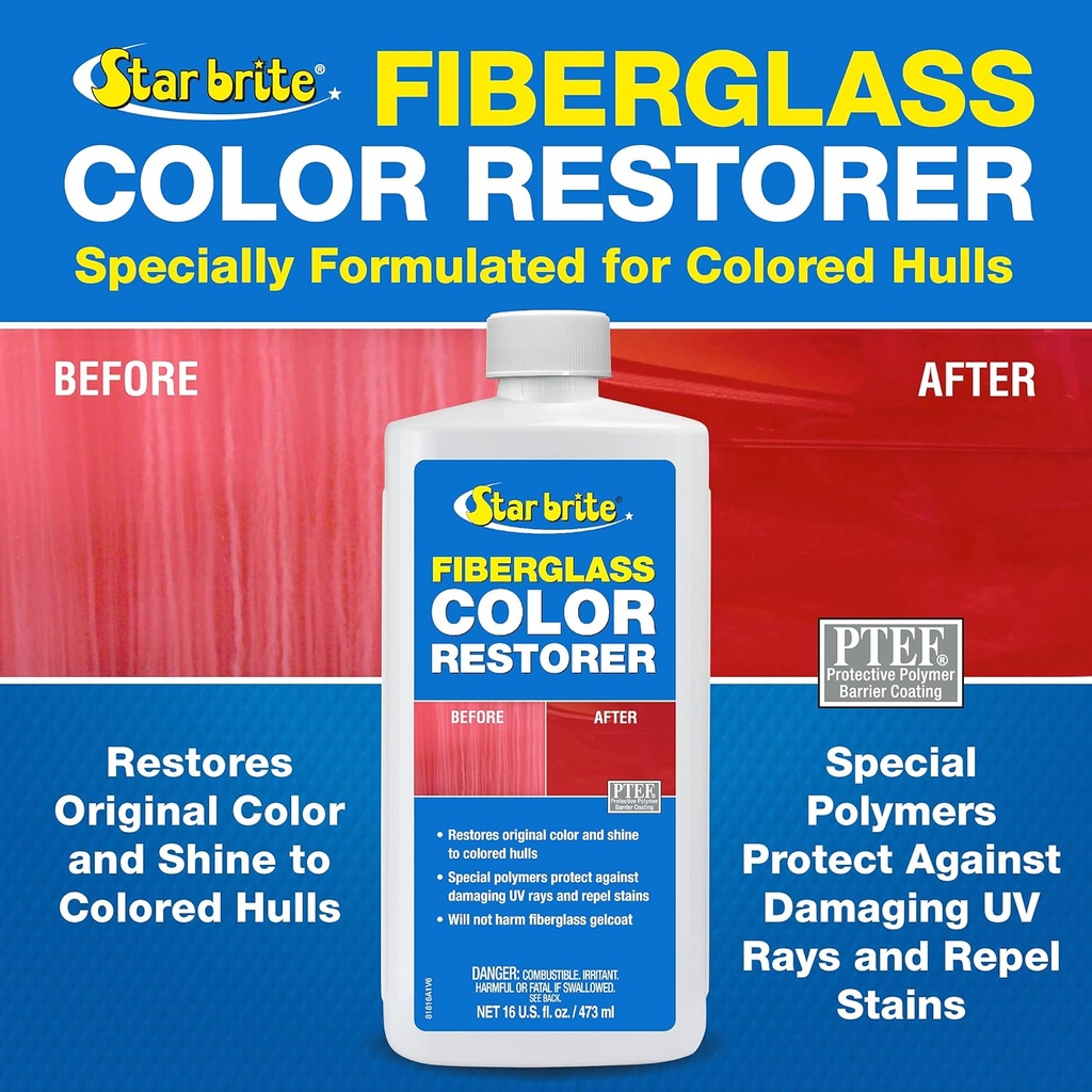 FIBERGLASS COLOR RESTORER 16 OZ