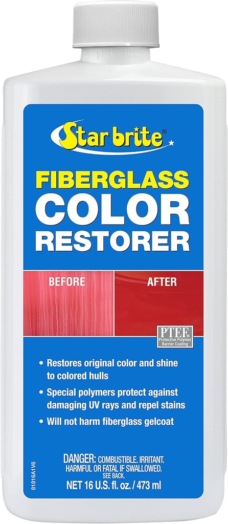 FIBERGLASS COLOR RESTORER 16 OZ