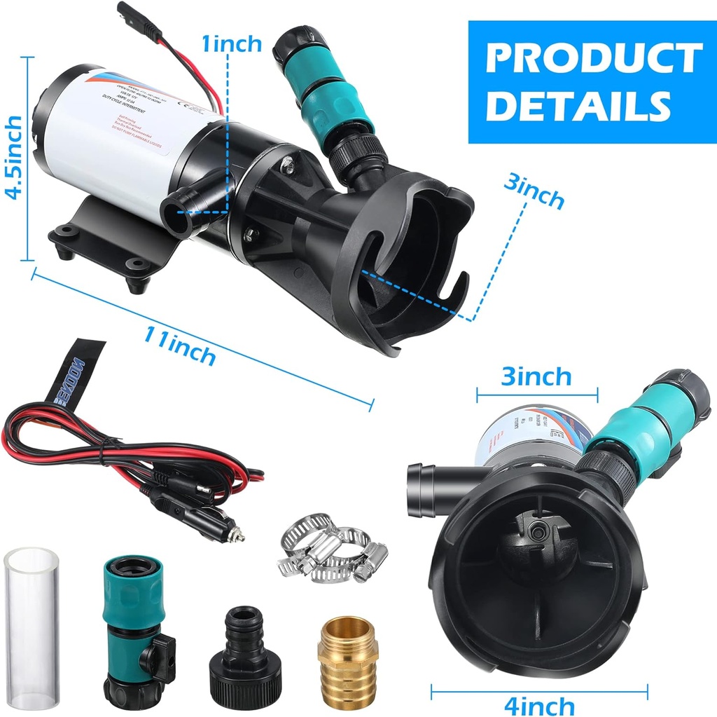 MACERATOR 12V RUNDRY