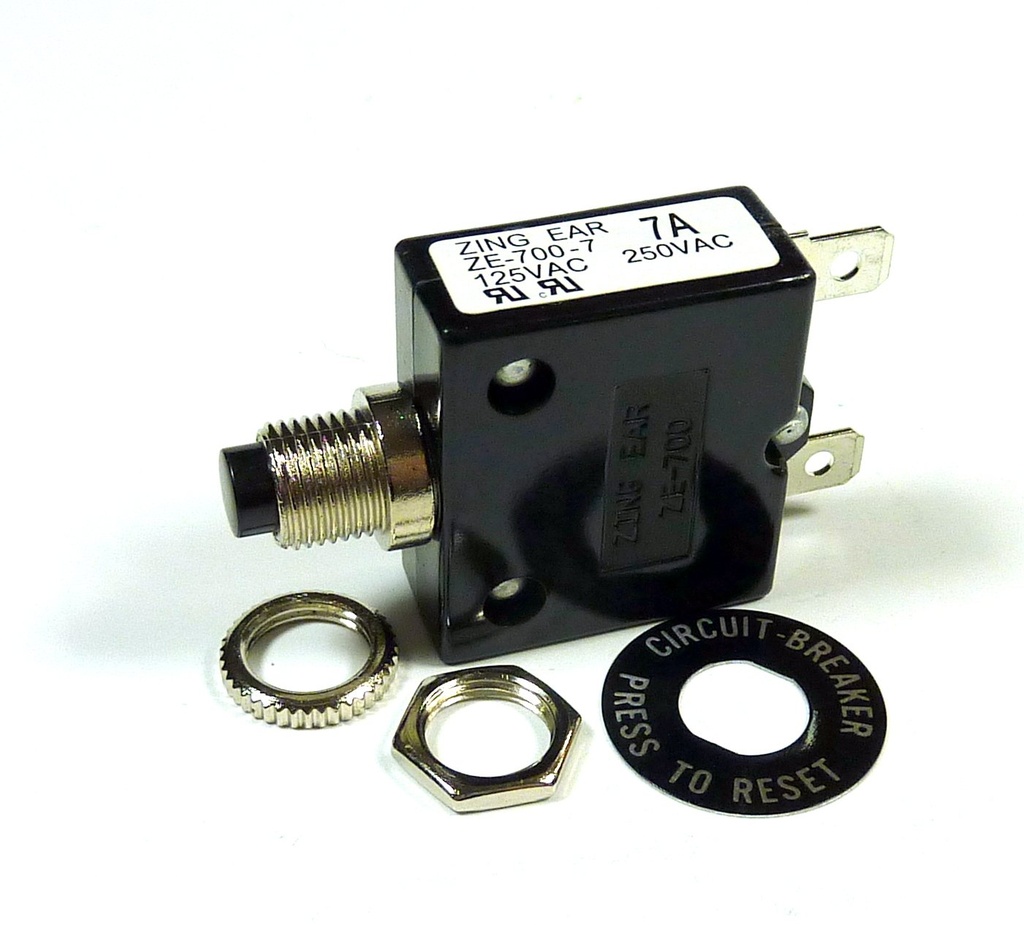 Circuit Breaker Push Button 7A