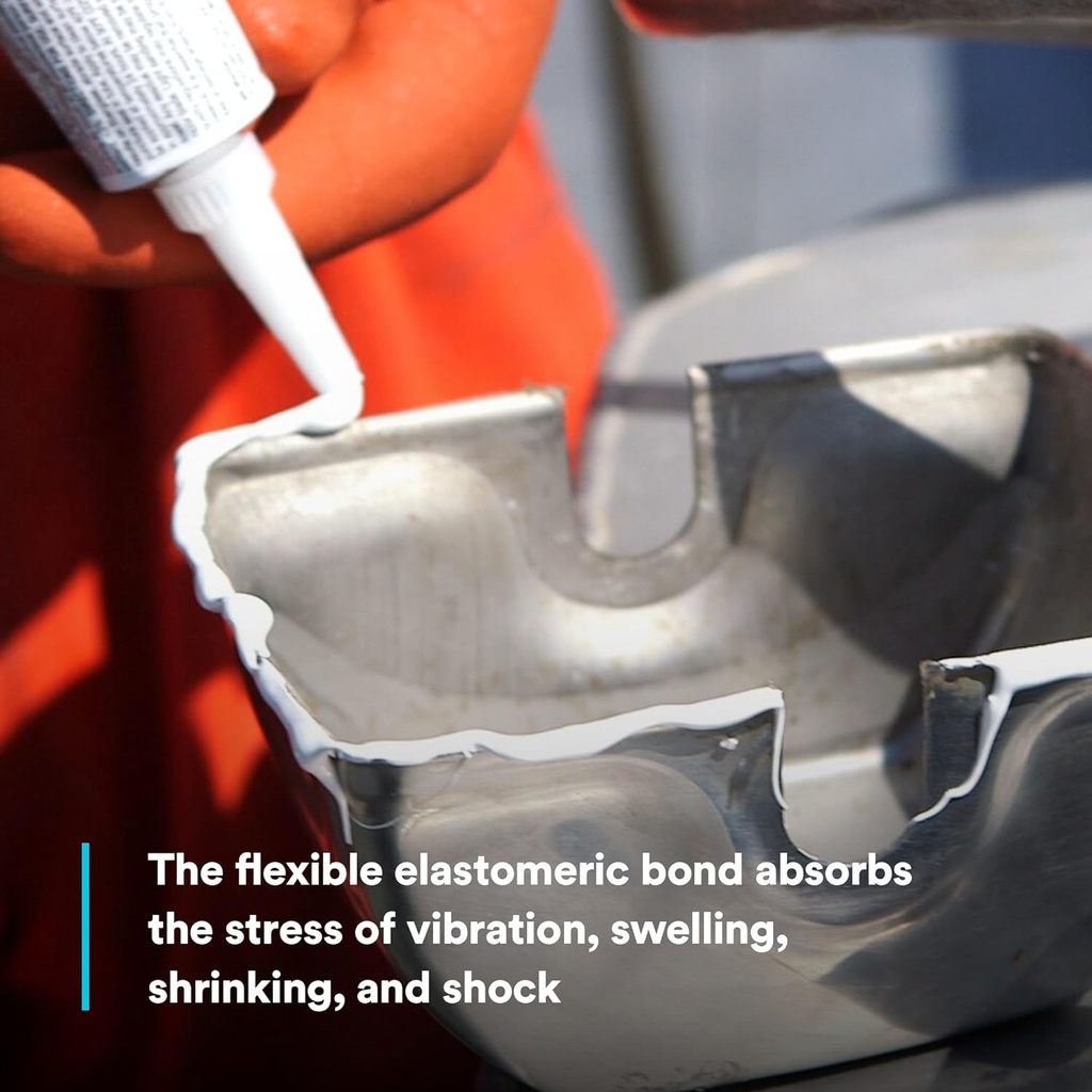 MARINE ADHESIVE SEALANT FAST CURE 5200 WHITE 05220 3OZ (88ML)