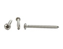 Screw SS Phil pan #10 x 2"