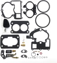 2 Barrel Carburetor Kit Rebuilt Mercruiser 