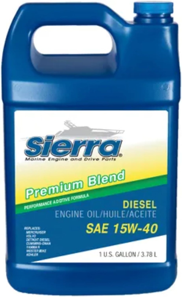 SIERRA 15W-40 Diesel Oil, Gallon