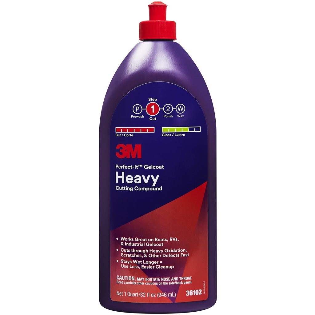 Perfect-It™ Gelcoat Heavy Cutting Compound (Pint)