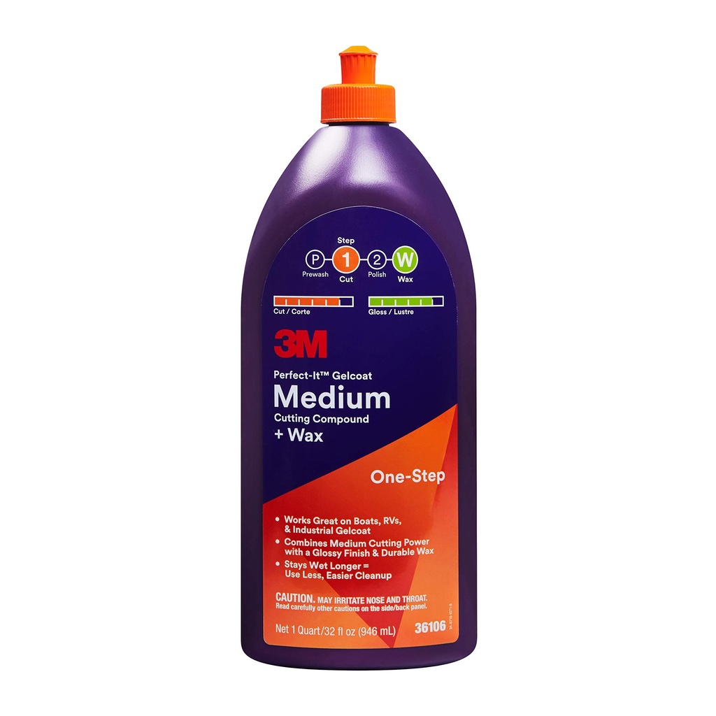 3M Medium Cutting Compound WAX