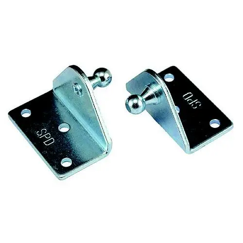 Gas Spring mounting angled 