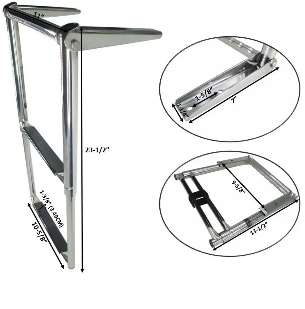 LADDER TELESCOPIC 2 STEP