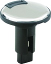 LIGHT BASE-ROUND BLK OM 2-PIN anchor Base