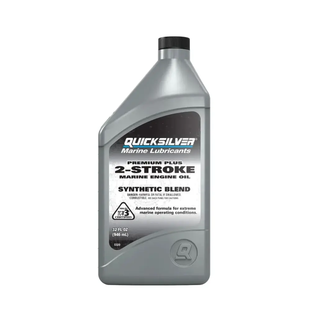 Premium Plus 2-Cycle TC-W3 Outboard Oil 1 Quart (2)
