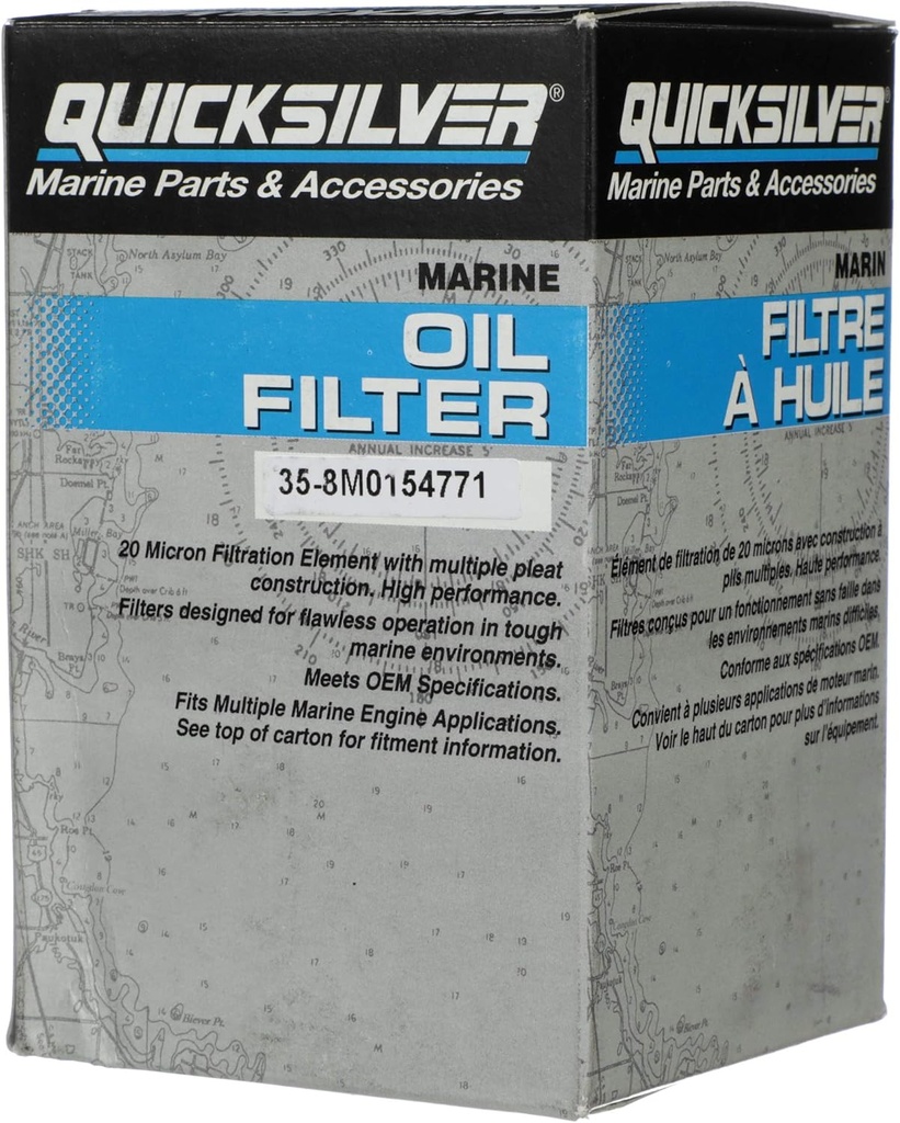 QuickSilver Marine Oil Filter 35-8M0154771