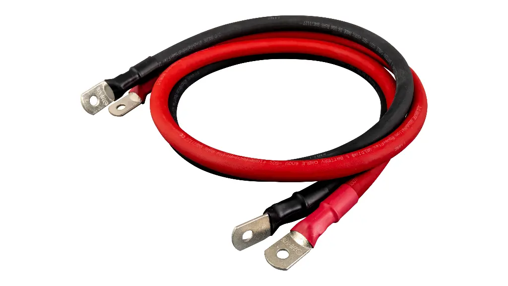 Wire Battery 2/0 Red