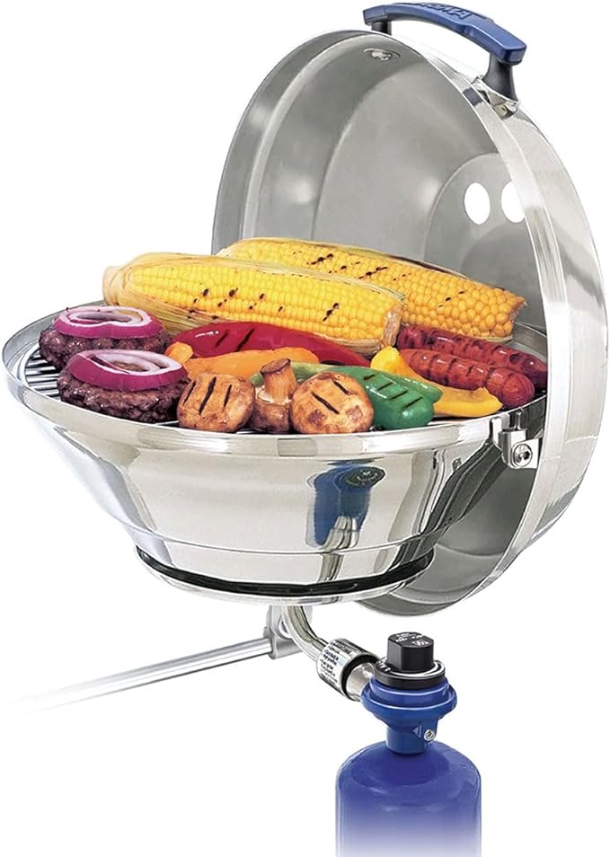 Magma Marine Stainless Steel Kettle Gas Grill