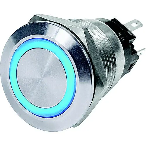 Switch button SS 10A OFF-ON BLUE SEA 4160