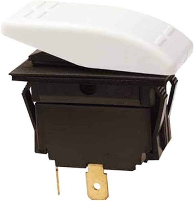 ROCKER SWITCH ON-OFF SPST BLK- SEACHOICE