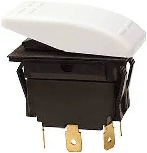 ROCKER SWITCH ON-OFF SPST BLK-SEACHOICE 10931