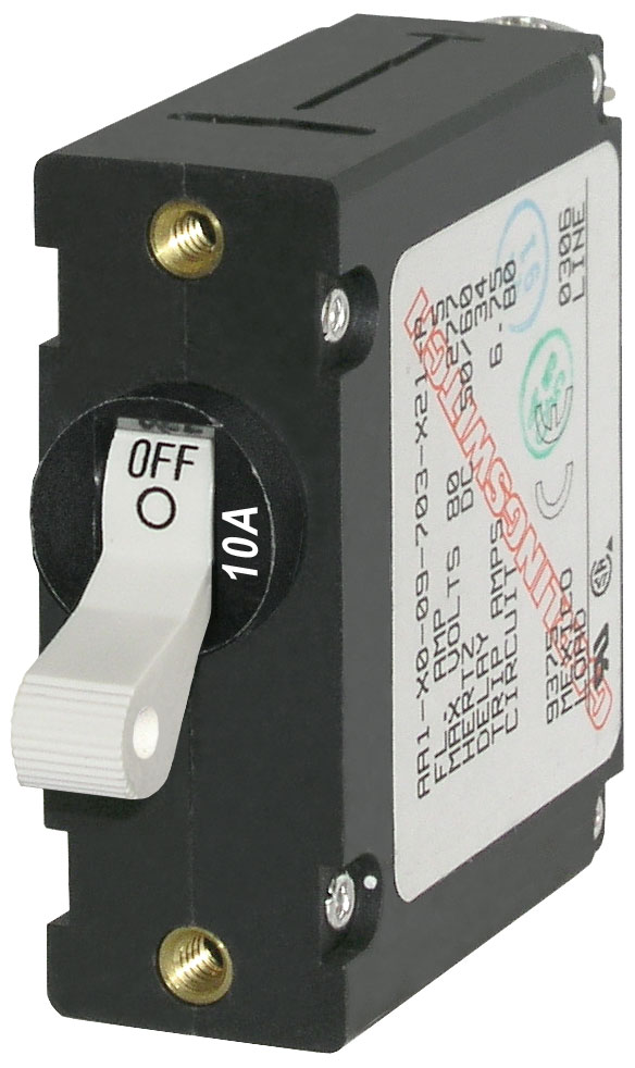 [661-7206] 	CIR.BREAKER MAGNETIC 10A WHT

