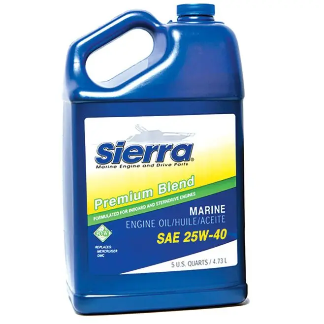 Sierra 25w-40 US 5 Qts