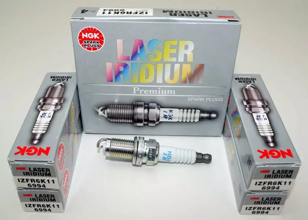 NGK Laser Iridium Spark Plugs, ITR4A15 #5599 