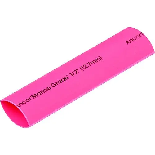 Ancor 305603 Marine Grade™ Adhesive Lined Heat Shrink Tubing, 1/2" x 3" , Red, 3/Pk