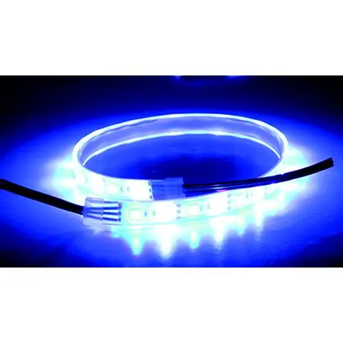 LED Dual Color Flex Strip, Blue/White