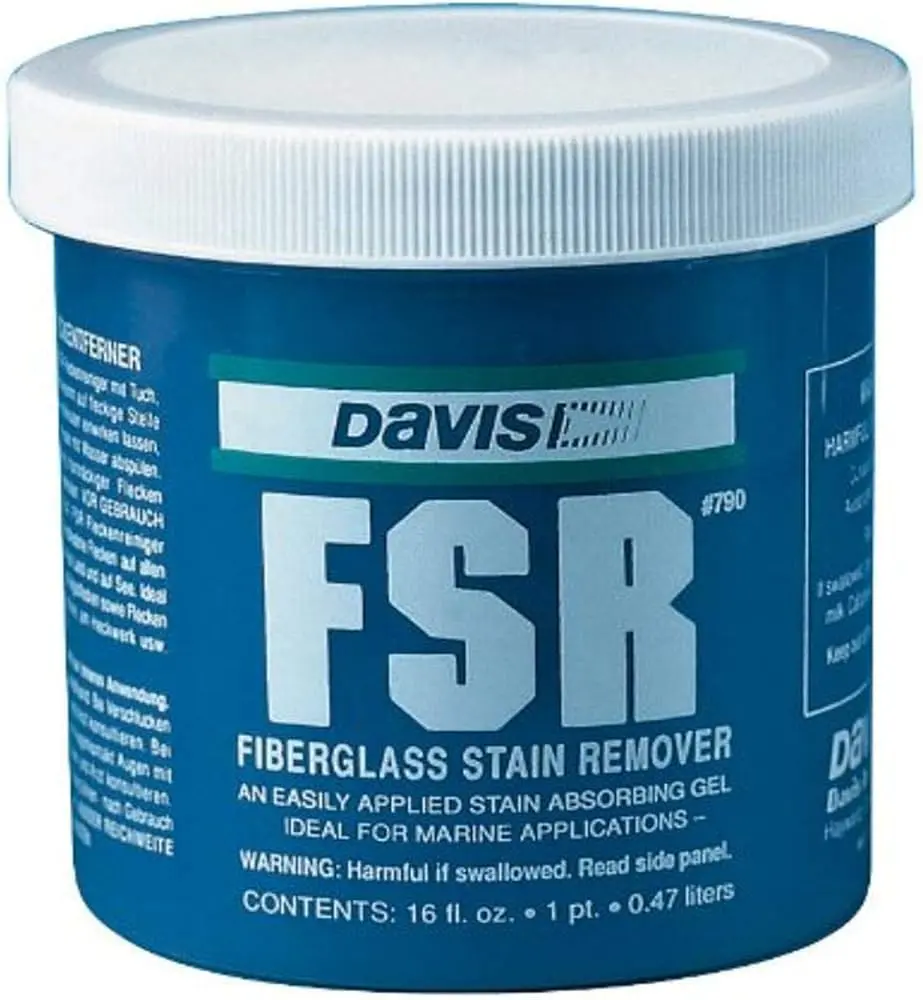 [790] Davis FSR Fiberglass Stain Remover, 16 oz