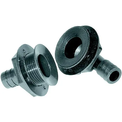 T-H Marine All Purpose Straight Drain, Concave