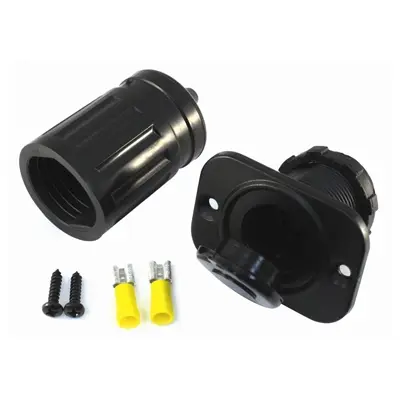 POWER SOCKET DLX 12V 7-0863