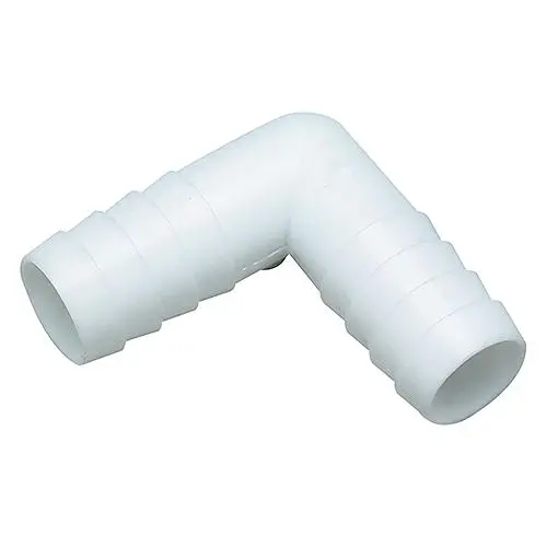 Seachoice 90 Degree Plastic Elbow For Hose 1-1/8"