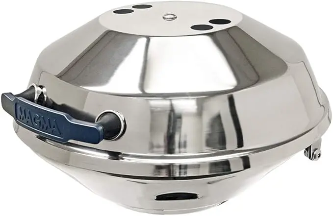 Magma Products Marine Kettle, Charcoal Grill w/ Hinged Lid