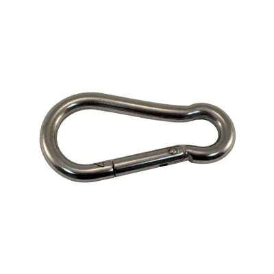 CARABINER CLIP SS 3/8" X 4"