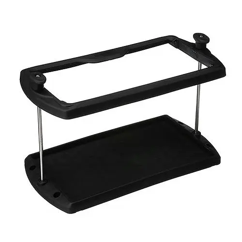 Seachoice USCG-Approved Premium Marine Group 27 Series Hold-Down Battery Tray, Black