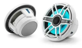 M6 8.8 Speakers White Sport Grill 