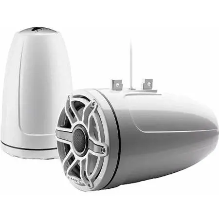 [010-03282-00] JL Audio M6 Towers Speakers 8.8" White LED